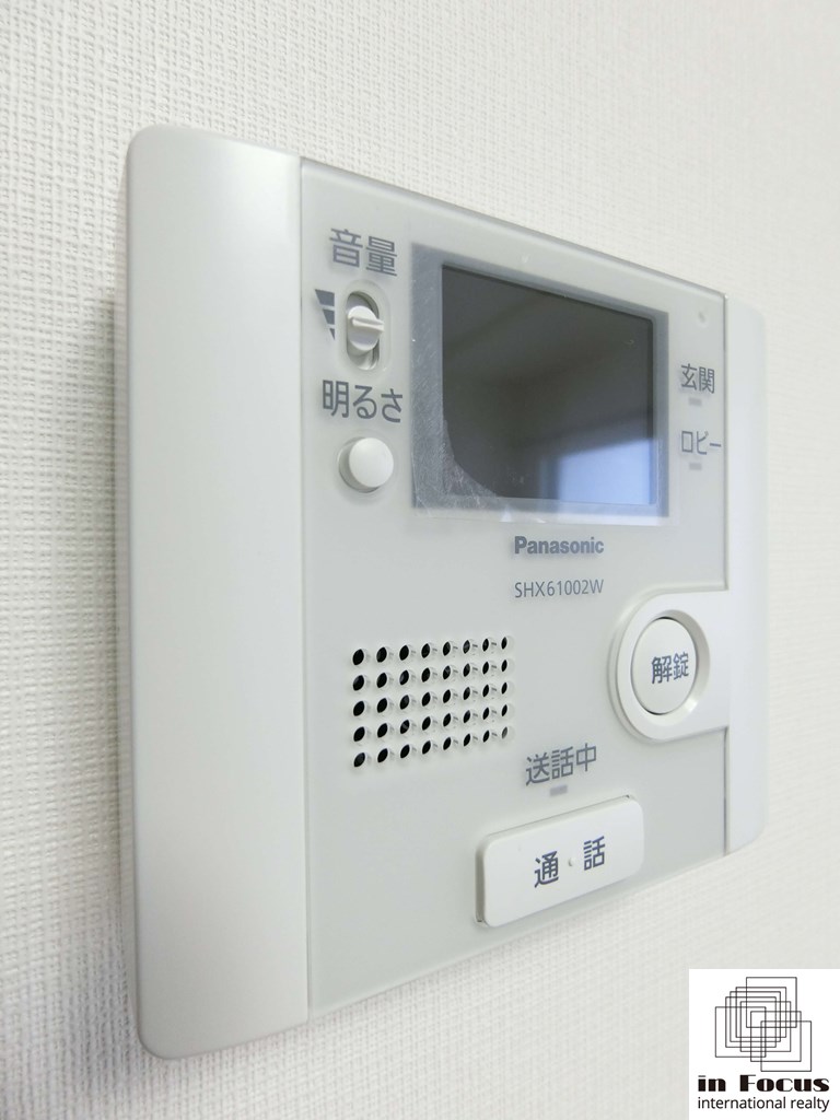 セキュリティ　来客の顔が見える安心のTVモニターホン