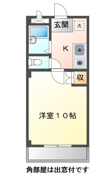 グリーンハイツ諸ノ木の間取り写真