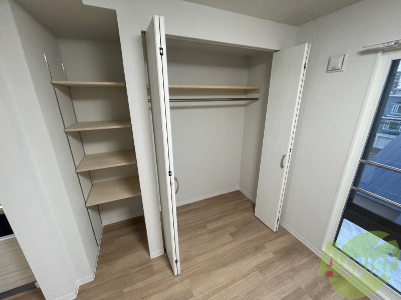 収納　収納もバッチリあるのでお部屋が片付きますよ！