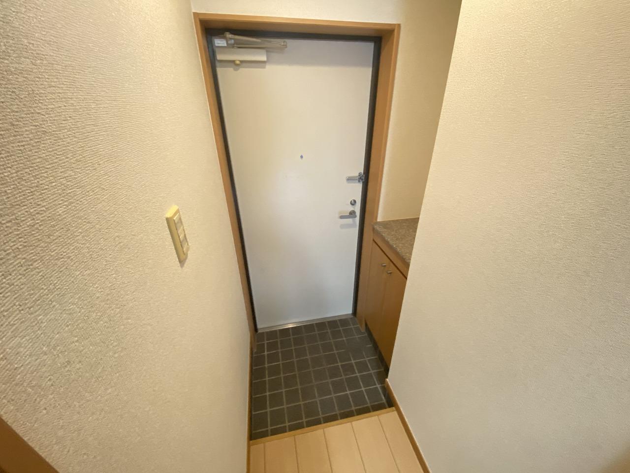 玄関　シューズボックス付きの玄関♪