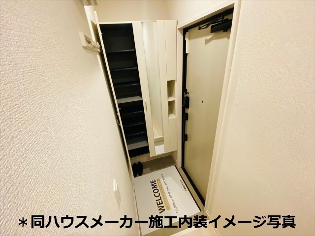 ＪＲ中央線 豊田駅 徒歩25分 2階建 新築の玄関写真