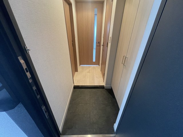 玄関　明るい玄関です