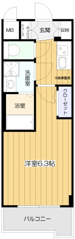 エステムコート新大阪XVIIベイスの間取り写真