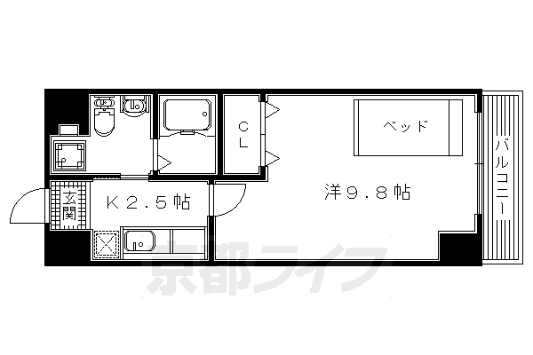 アートプラザ枚方の間取り写真