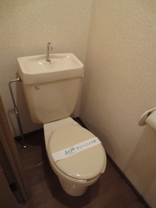 西鉄貝塚線 三苫駅 徒歩11分 2階建 築30年のトイレ写真
