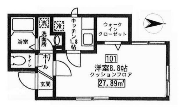 Creareの間取り写真