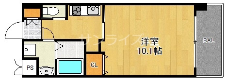 フォレストグレイス深江橋2の間取り写真