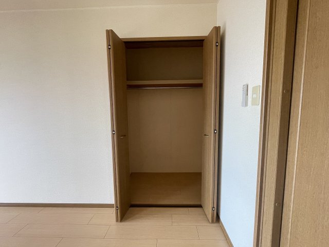 収納　十分な収納スペースがあります