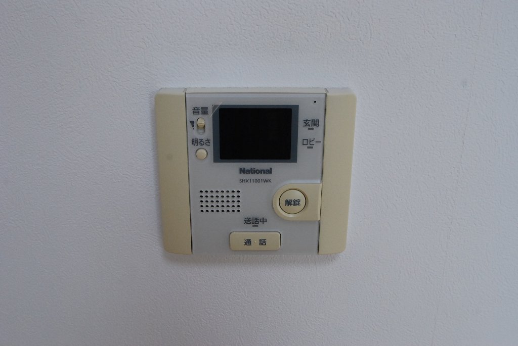 セキュリティ　カメラ付インターホン