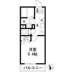 バルシュ矢向の間取り写真