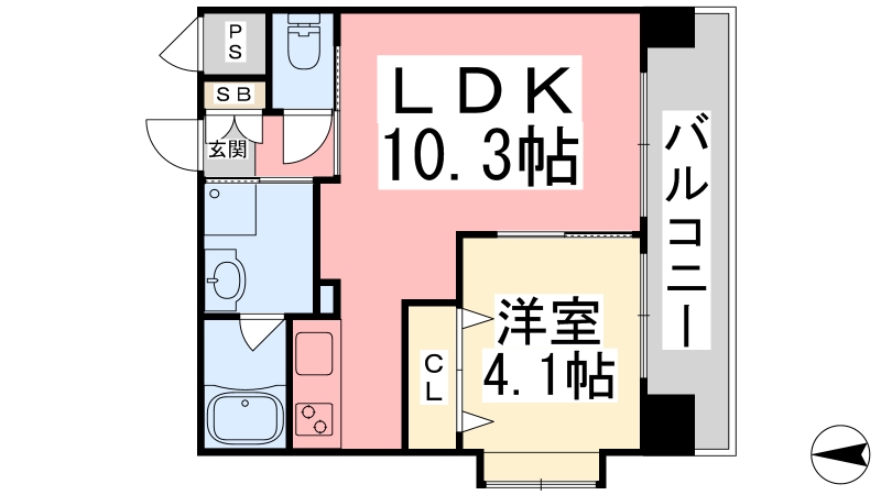 フェニックス本町の間取り写真
