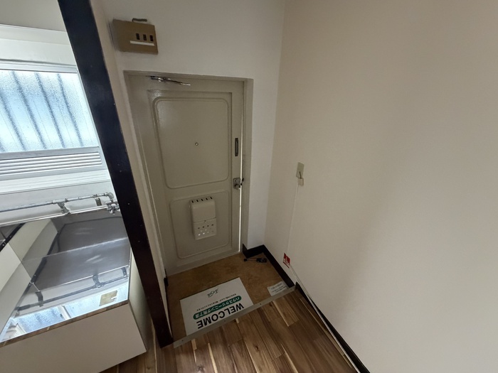長岡マンションの玄関写真