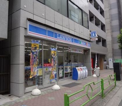 コンビニ　ローソン新大橋1丁目店（コンビニ）まで151m