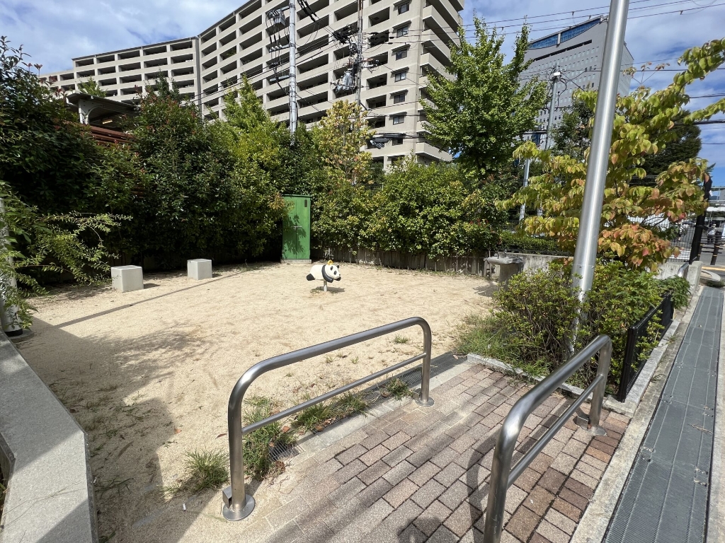 公園　上新田1丁目第5公園（公園）まで38m