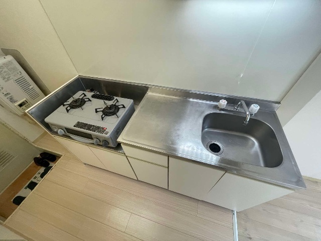 東急田園都市線 駒沢大学駅 徒歩14分 2階建 築39年のキッチン写真