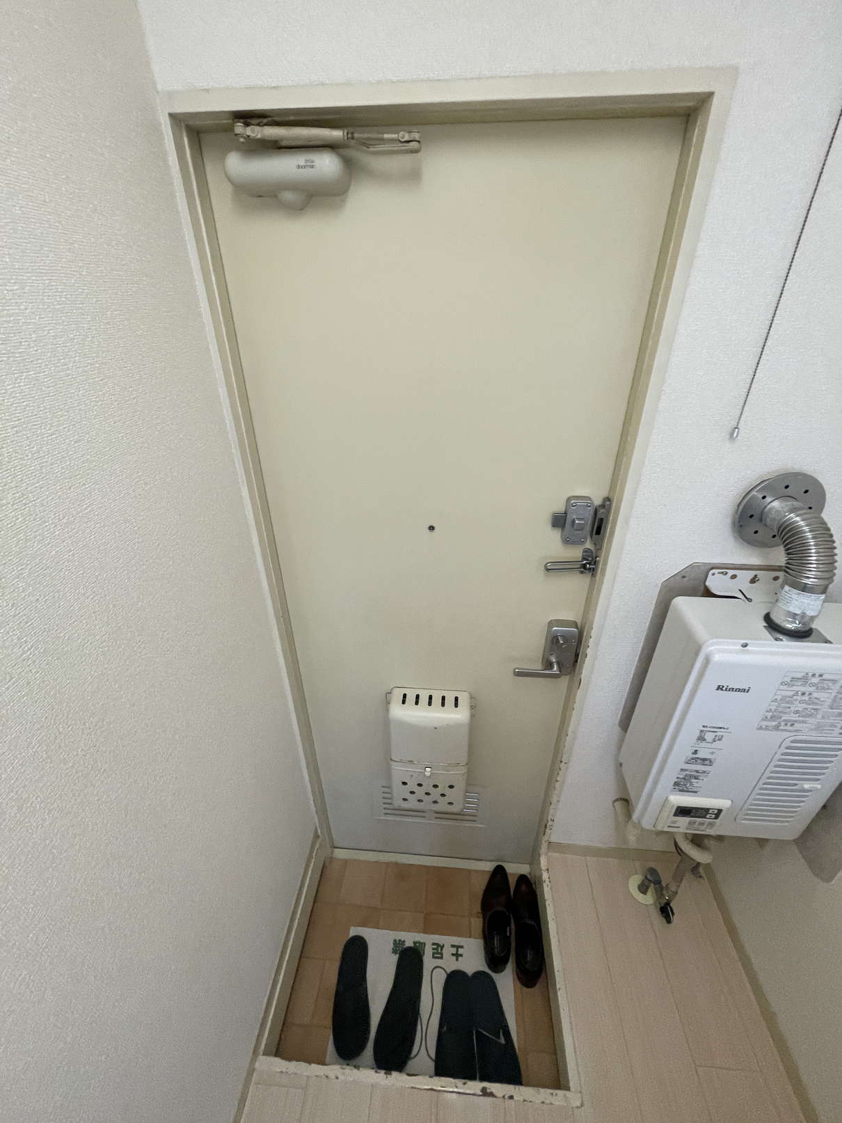 東急田園都市線 駒沢大学駅 徒歩14分 2階建 築39年の玄関写真