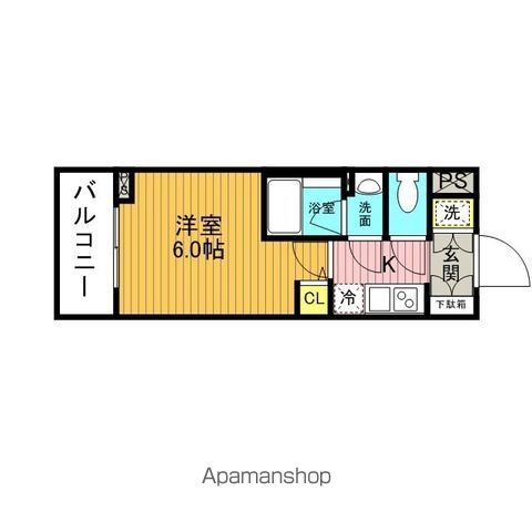 ＪＲ常磐線 綾瀬駅 徒歩7分 5階建 築11年の間取り写真