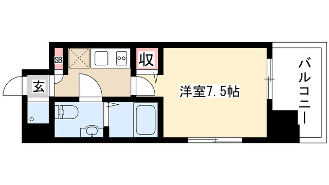 エコロジー鶴舞レジデンスの間取り写真