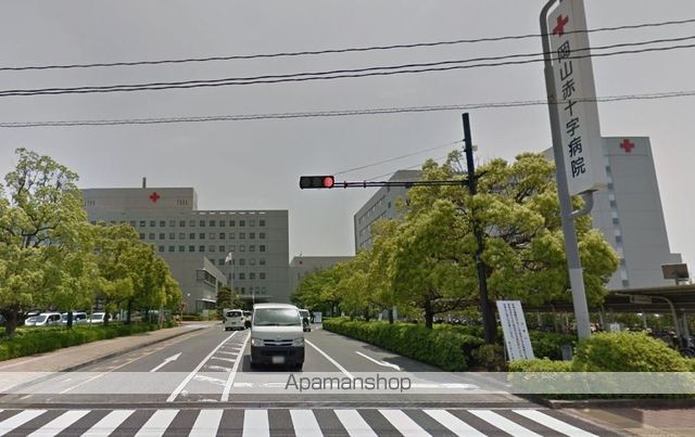病院　岡山赤十字病院（病院）まで529m