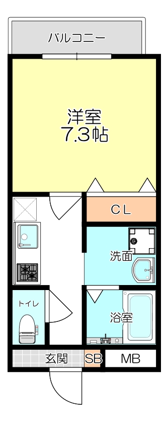 モレスヴィラ塚口の間取り写真