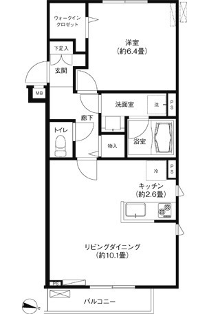 フォルムfの間取り写真