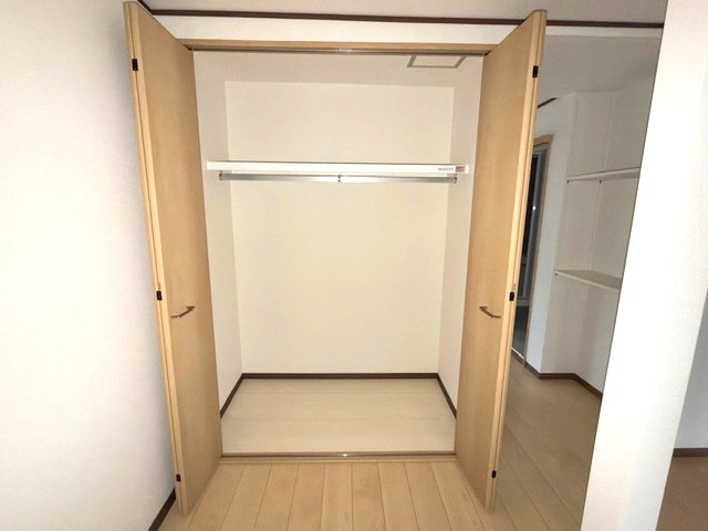 収納　広々クローゼット！