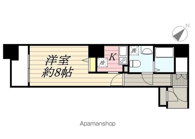 京急本線 日ノ出町駅 徒歩5分 11階建 築20年の間取り写真