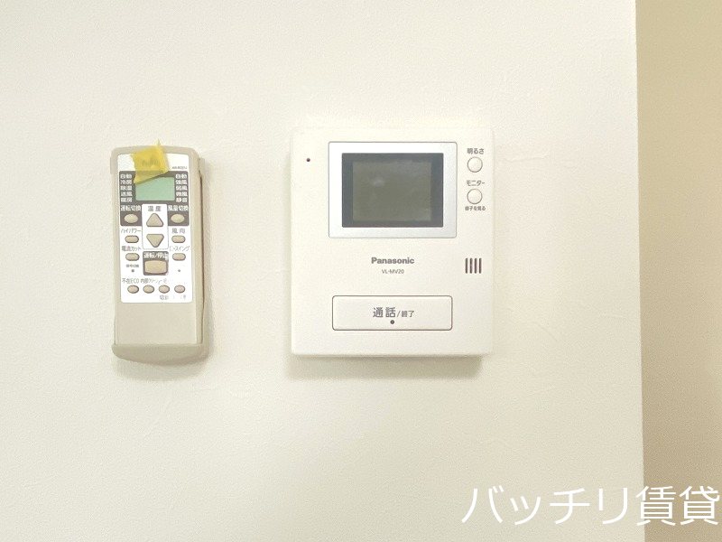 セキュリティ　別号室の画像の為、現状を優先致します。