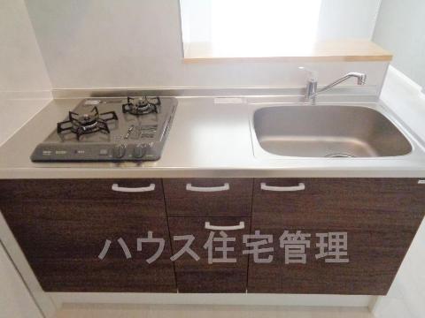 ＪＲ東海道本線 ＪＲ総持寺駅 徒歩5分 3階建 築2年のキッチン写真