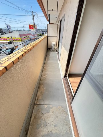 バルコニー　別号室の画像の為、ご参考にしてください。