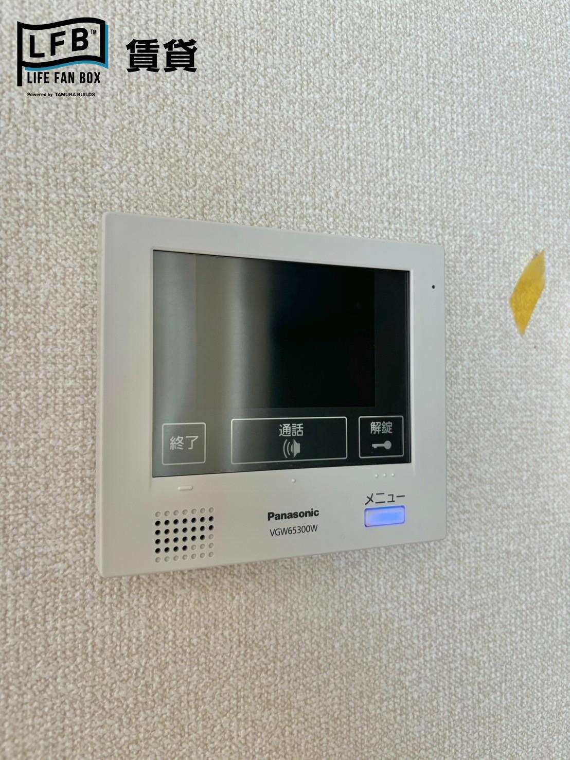 セキュリティ　※C棟の写真です。
