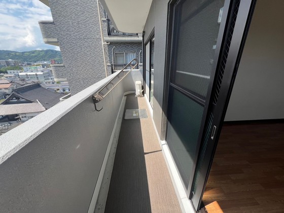 バルコニー　※別部屋の写真です
