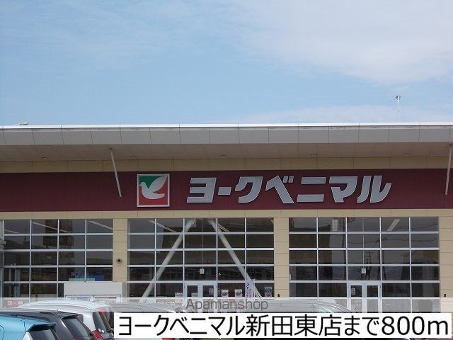 スーパー　ヨークベニマル新田東店（スーパー）まで800m