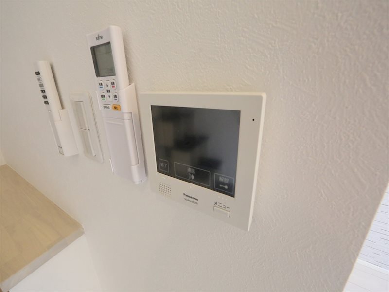 セキュリティ　TVモニター付インターホン完備