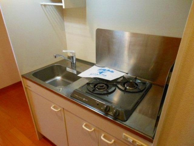 キッチン　♪火力の強い２口ガスコンロ！♪