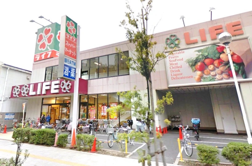 スーパー　ライフ亀戸店（スーパー）まで235m