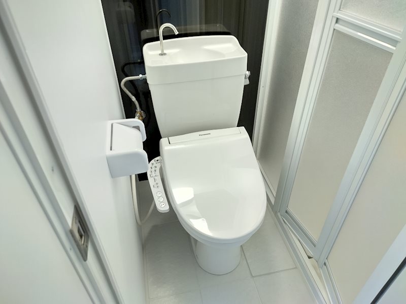 東急東横線 日吉駅 徒歩14分 2階建 築6年のトイレ写真