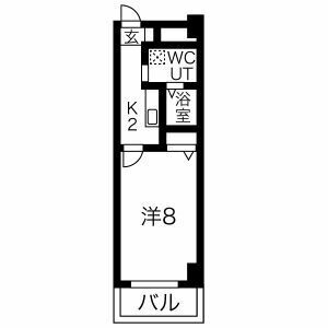 サニー東別院の間取り写真