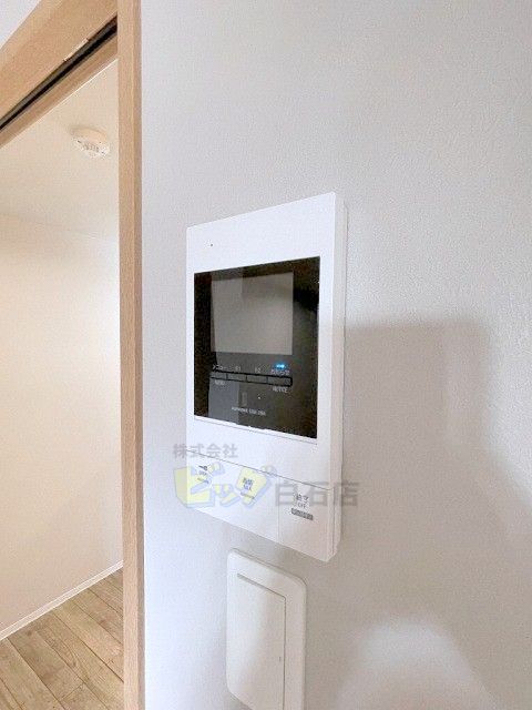 セキュリティ　モニター付きインターホン完備しています♪