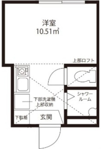 東急東横線 中目黒駅 徒歩14分 2階建 築12年の間取り写真