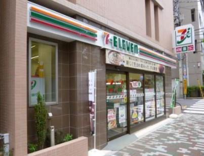 コンビニ　セブンイレブン 新宿山吹町店（コンビニ）まで96m