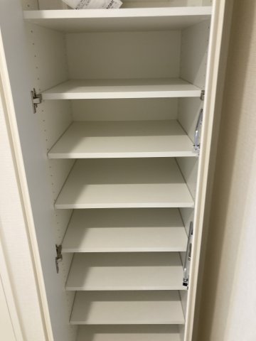 収納　収納のためのスペースです