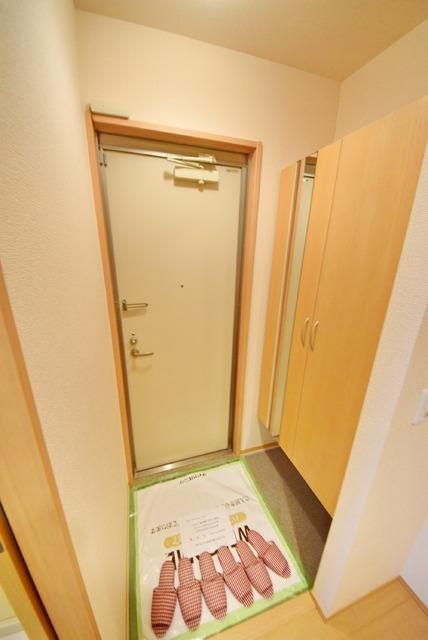 玄関　シューズボックス付きの玄関