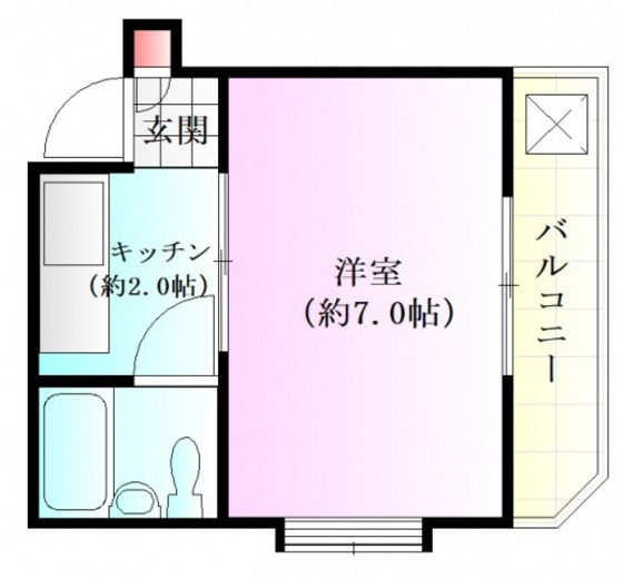 メゾン大州の間取り写真