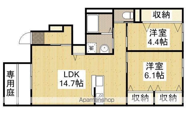 アルページュの間取り写真