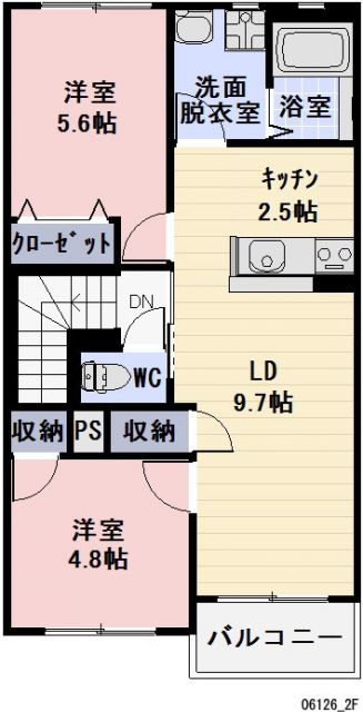 Reveur Marumoの間取り写真