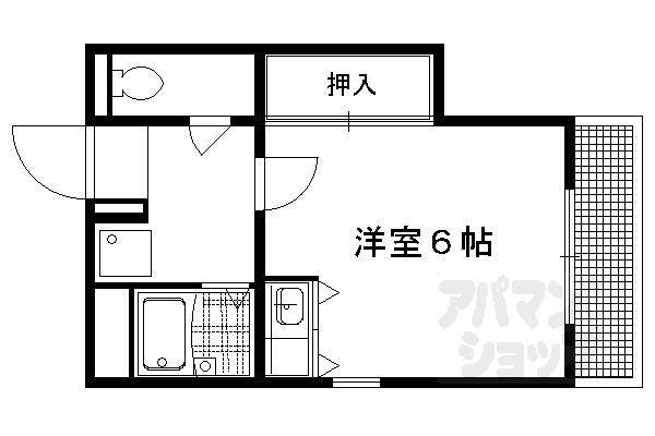 熊野道谷口マンションの間取り写真
