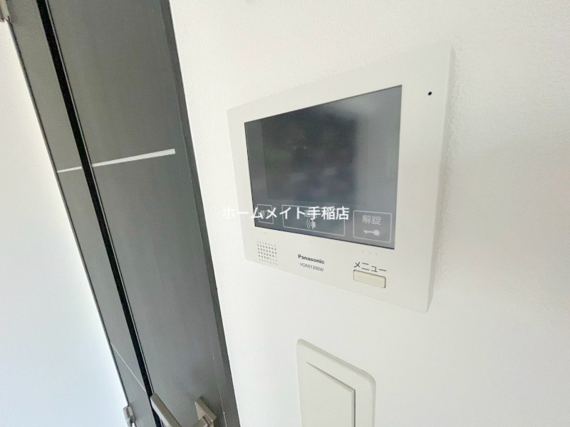 セキュリティ　ＴＶモニターホン付きでございます！