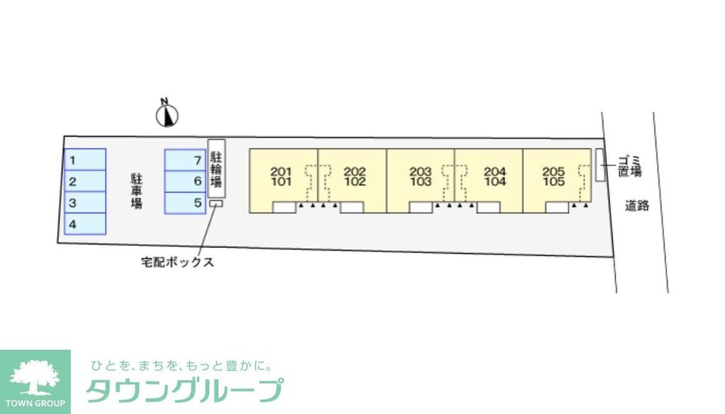 駐車場　★お問い合わせはタウンハウジングまで★