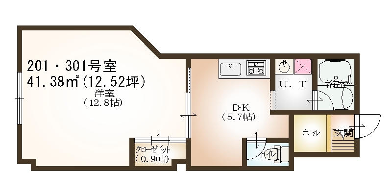 グランメール川先の間取り